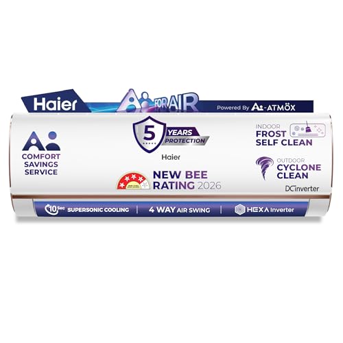Haier 1.5 Ton 4 Star,New