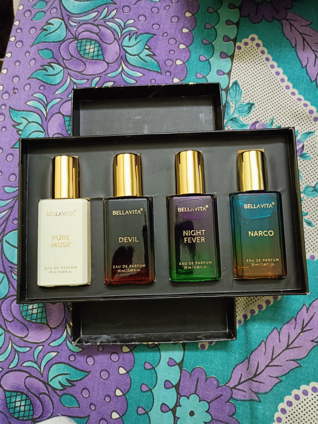 BELLAVITA Unisex Scents Gift Set|4x20ml|Long