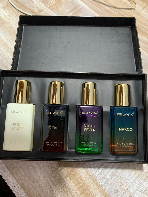 BELLAVITA Unisex Scents Gift Set|4x20ml|Long