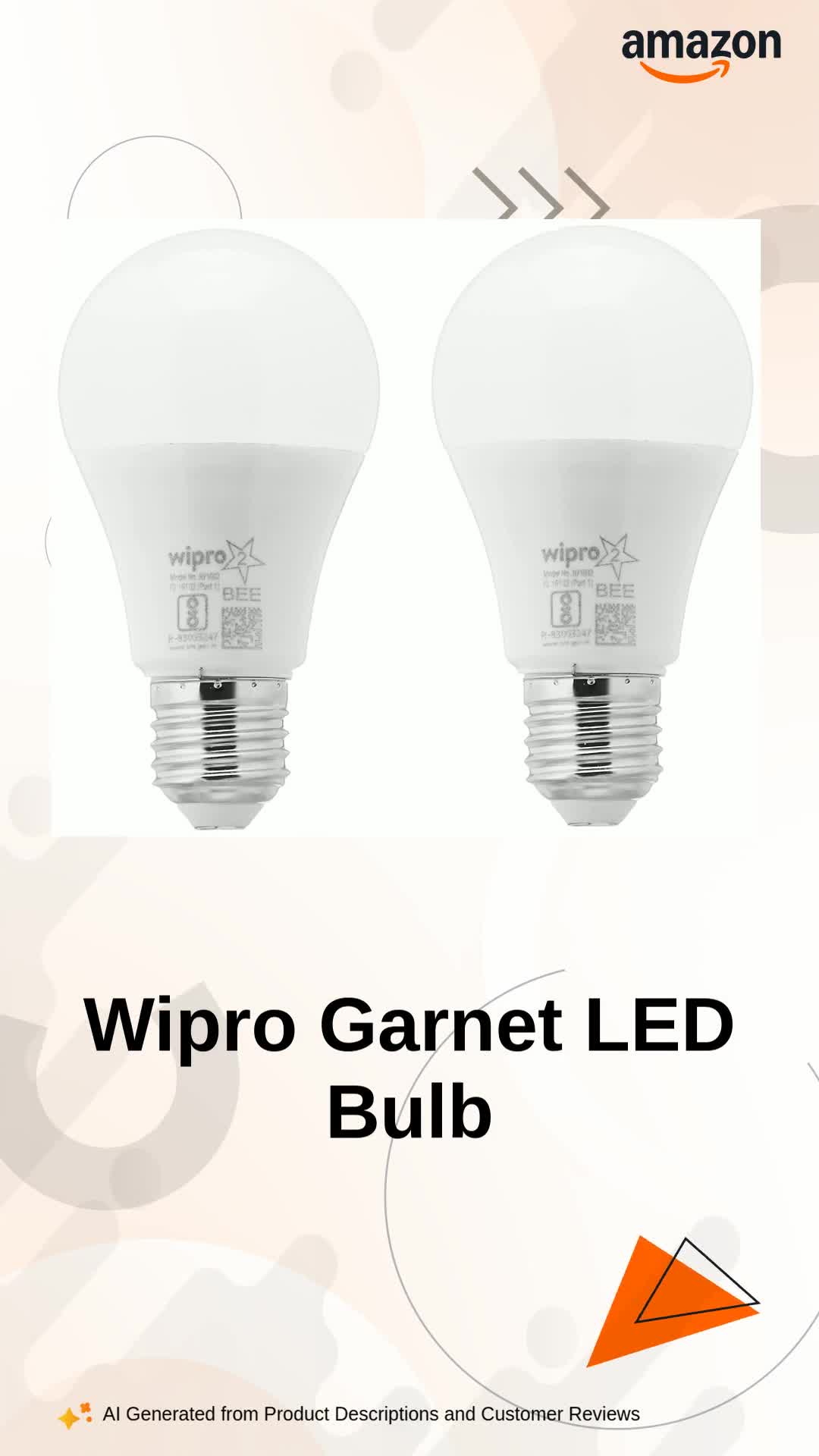 wipro Garnet 7W LED Bulb