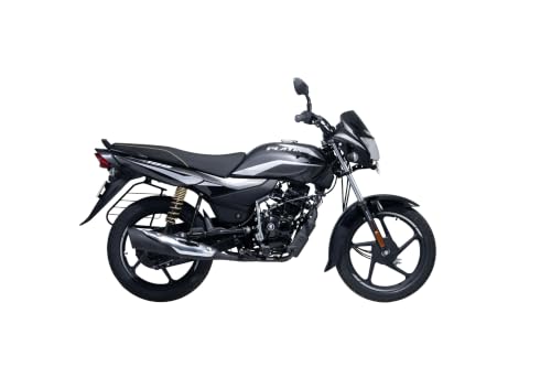Bajaj Platina 100 Es Drum Motorcycle Black Silver Grey Ex-Showroom - Image 5