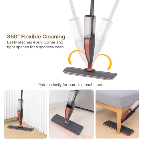 BonKaso Spray Mop with Handle