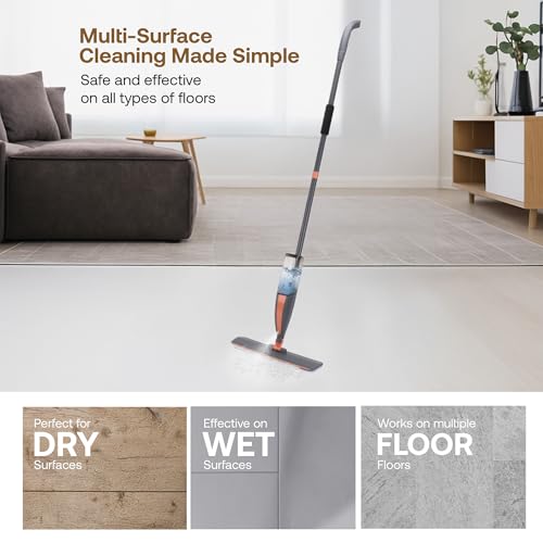 BonKaso Spray Mop with Handle