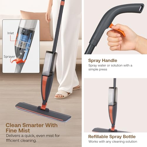BonKaso Spray Mop with Handle