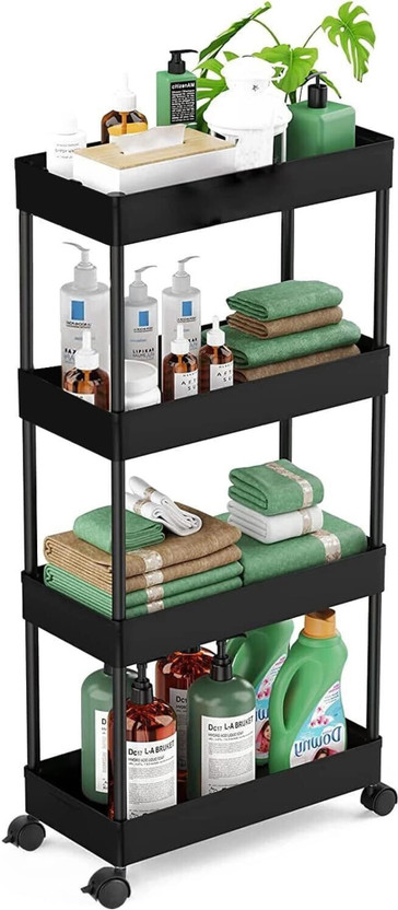 Shopixo Slim 4-Layer Rolling Storage