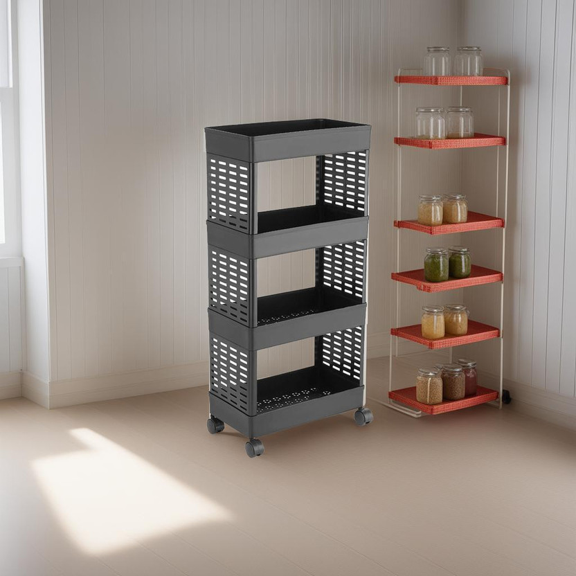 Shopixo Slim 4-Layer Rolling Storage
