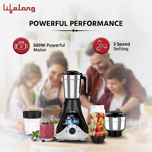 Lifelong Mixer Grinder for Kitchen