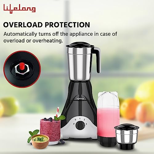 Lifelong Mixer Grinder for Kitchen