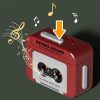 Retro Tape Recorder Keychain Set