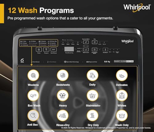 Whirlpool 8 Kg 5 MAGIC