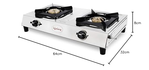 Lifelong 2 Burner Gas Stove