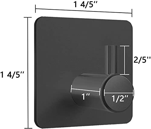 JIALTO 4-Piece Stainless Steel Adhesive