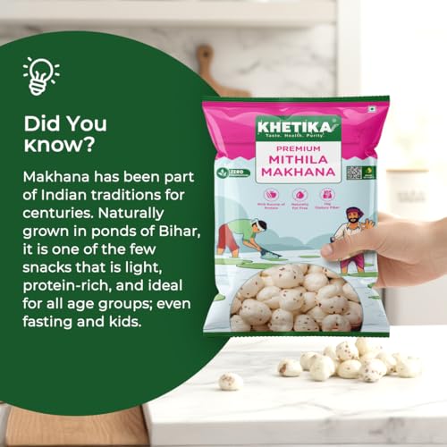 Khetika Premium Mithila Makhana 100g