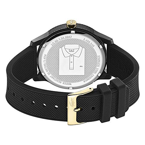 Lacoste Analog Black Dial Men's Watch - 2011010 - Image 3