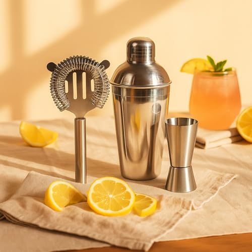Stainless Steel Cocktail Shaker Set