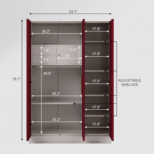 Interio by Godrej Almirah Slimline