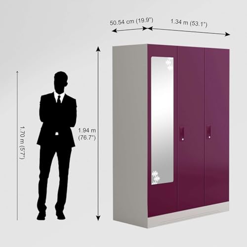 Interio by Godrej Almirah Slimline