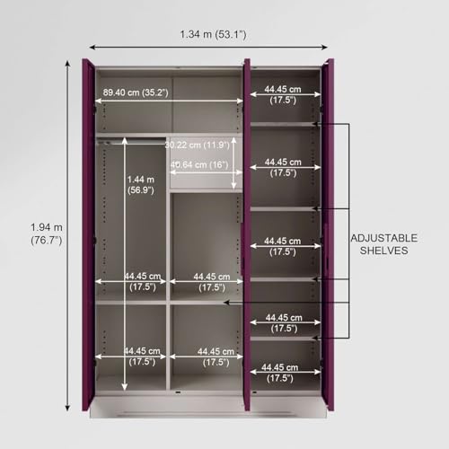 Interio by Godrej Almirah Slimline
