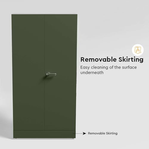 Interio by Godrej Auraline Men Premium Steel Almirah, Matte Tree Mist - Image 6
