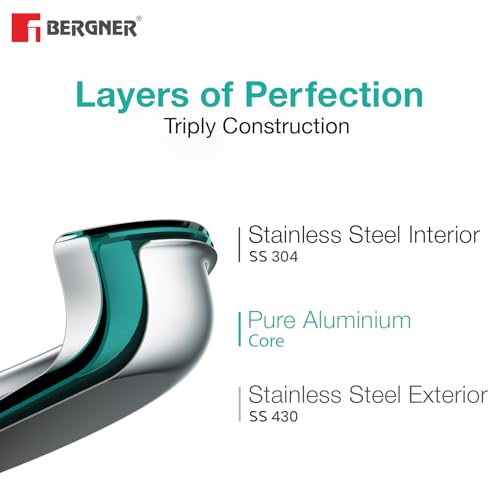 Bergner TriPro 3 Pcs Tri-Ply