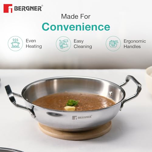 Bergner TriPro 3 Pcs Tri-Ply