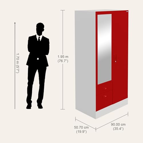 Interio by Godrej Almirah Slimline