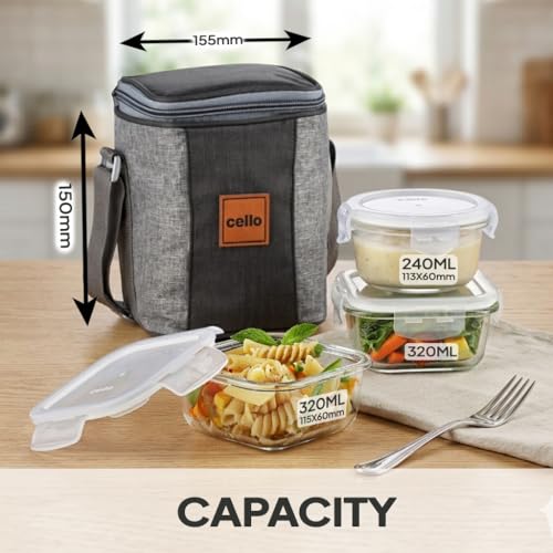 CELLO Glassy Mix Lunch Box