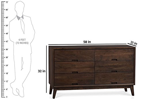 APRODZ Mango Wood Storage Cabinet