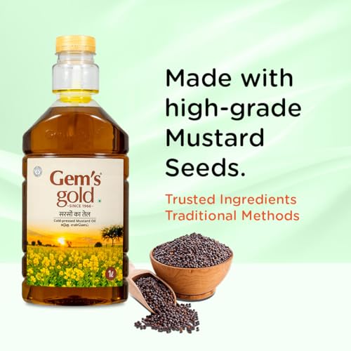 Gems Gold unrefined Cold Pressed