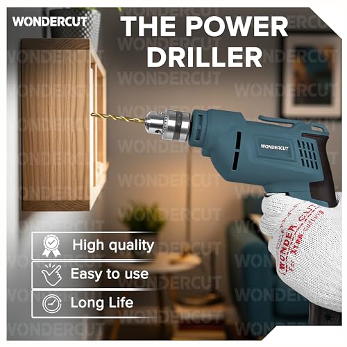 WONDERCUT 550W, Electric Drill WC-EDRF10-B+7
