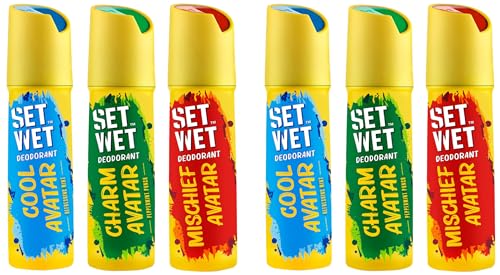 SET WET Deodorant Spray Perfume