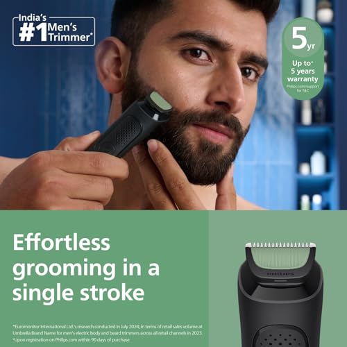 Philips India's No.1 Men's Trimmer*