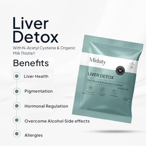 Miduty Liver Detox Supplement Milk