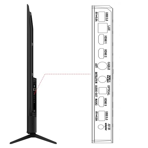 TCL 189 cm Metallic Bezel