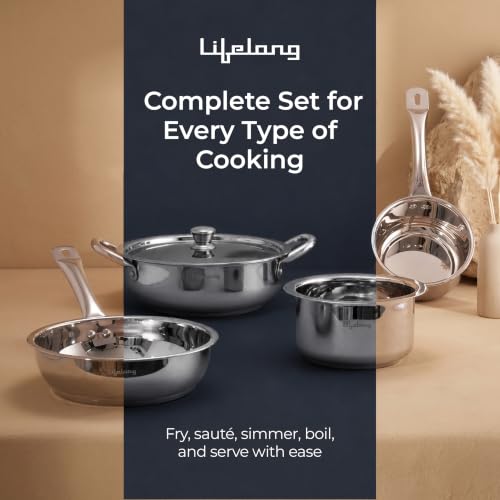 Lifelong 0.8mm Thick Stainless Steel