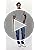 Levi's Men's 505 Mid Indigo Straight Fit Mid Rise Jeans - Image 6