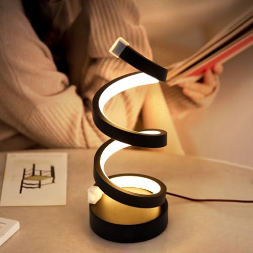 One94Store Spiral Twist LED Table