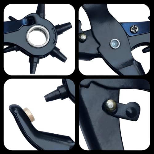 Revolving Leather Punch Pliers