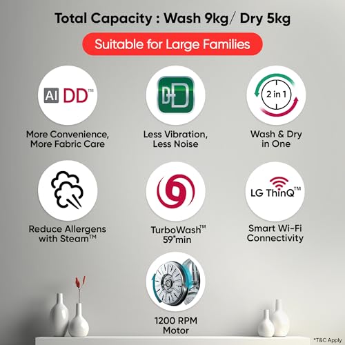 LG Smart Choice, 9 Kg