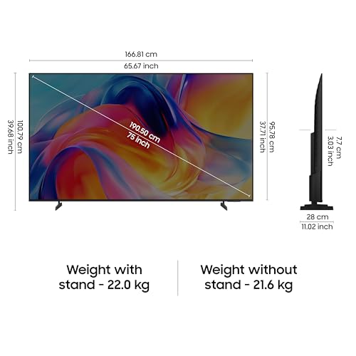 Samsung 75 inches 4K Mini LED Samsung Vision AI Smart TV UA75M2EHAULXL - Image 7