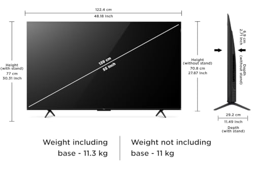 TCL 139 cm (55 inches) 4K UHD Smart QLED Google TV 55T8D - Image 7