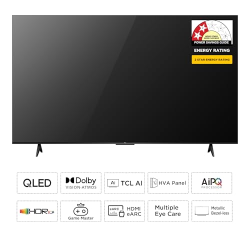 TCL 108 cm (43 inches) 4K UHD Smart QLED Google TV 43T6D - Image 3