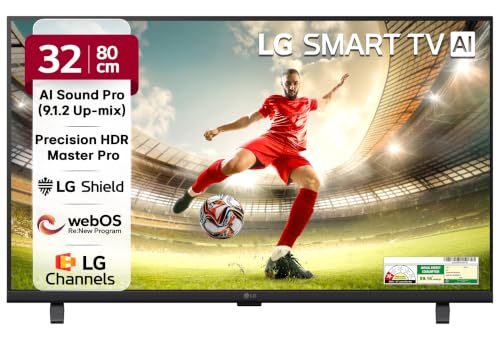 LG 80 cms (32 inches) LB650 AI Series HD Smart webOS VA LED TV 32LB650BPLA