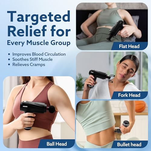 AGARO Primo Gun Massager, 4
