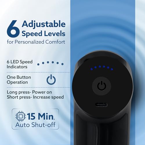 AGARO Primo Gun Massager, 4