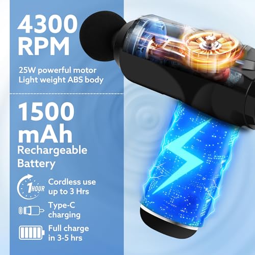 AGARO Primo Gun Massager, 4