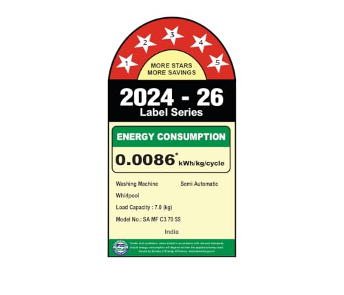 Whirlpool 7.0 Kg 5 Star