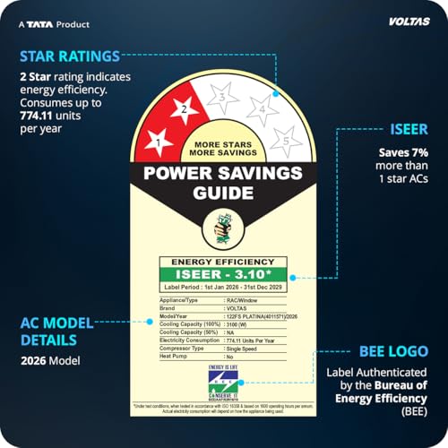 Voltas 1 ton 2 Star