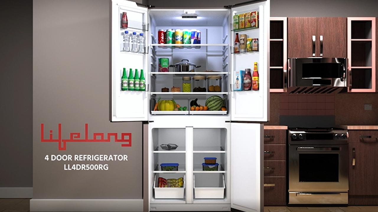 Lifelong 500L Inverter Frost Free