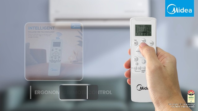 Midea 1Ton 3 Star,